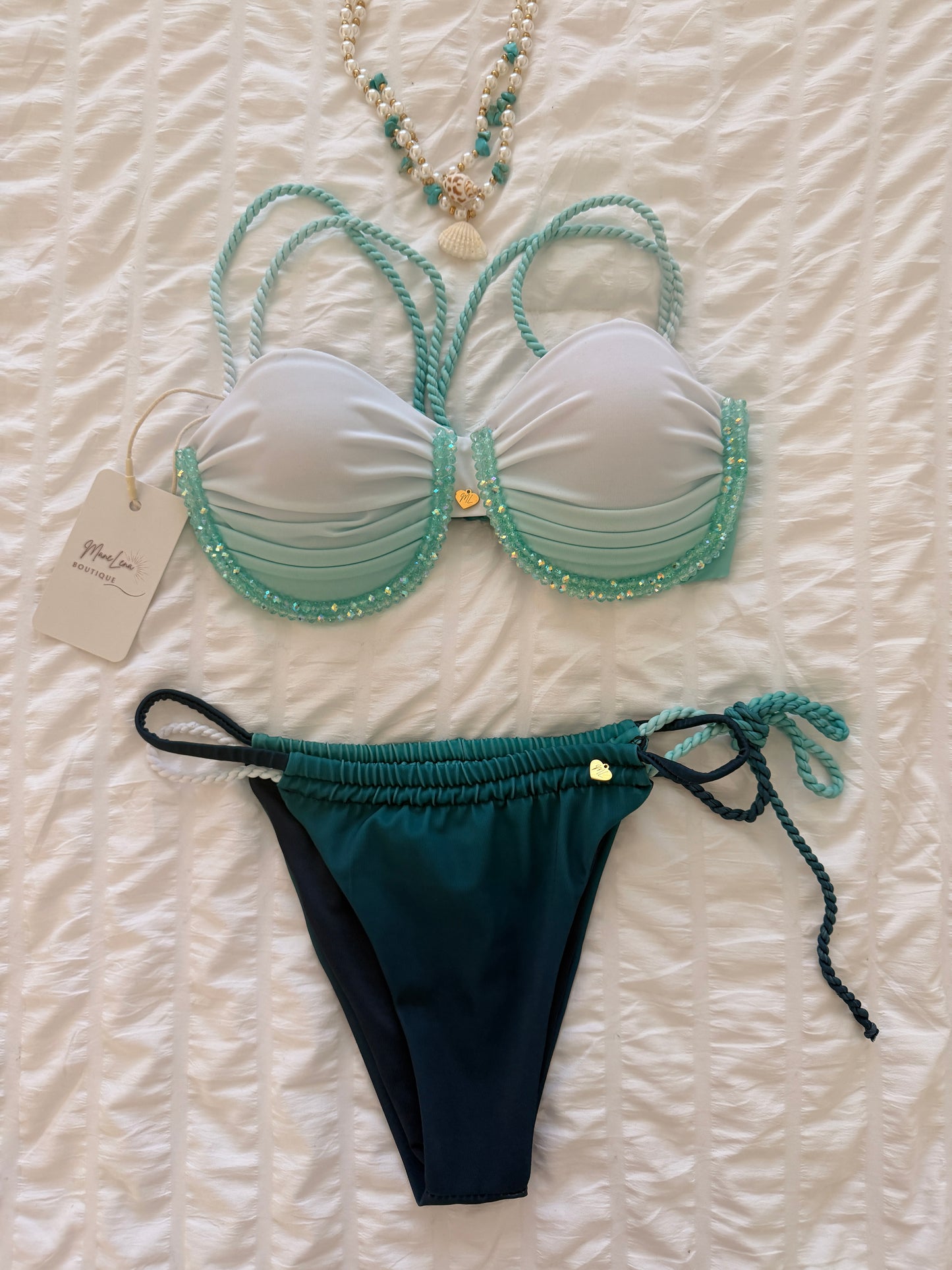 Two Piece Bra Swimsuit